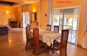 Villa de grand standing située à quelques mètres de la plage, proche des commerces. 2 000 m² de terrain arboré.