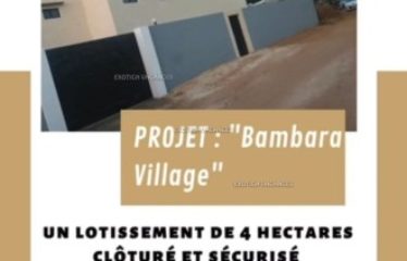 NGUERIGNE : Projet de plusieurs villas à vendre