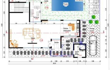 WARANG : Villa contemporaine à vendre de 3 chambres en construction