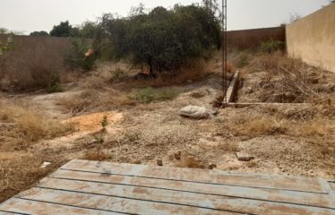 NGAPAROU : Terrain à vendre de 630 m2 clôturé