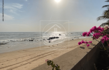 NGAPAROU : Terrain de 770m2 EN 1ere ligne mer à vendre avec Arrêté Ministériel