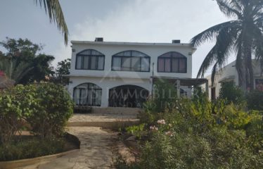 SALY : Grande villa pieds dans l’eau à vendre