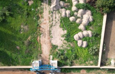 NGAPAROU : Beau terrain à vendre 1578M² clôturé et viabilisé