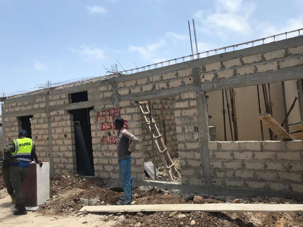 construction irrégulière au Sénégal
