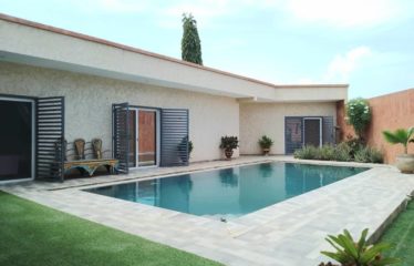 NGUERIGNE : Villa neuve de plain pieds construite en 2021 à vendre