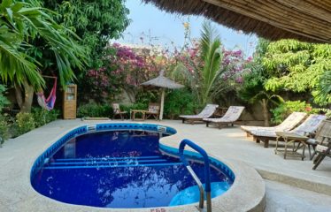 NGAPAROU : Villa-maison d’hôtes avec piscine à vendre