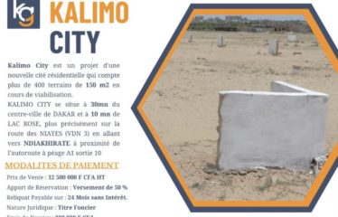 DAKAR KEUR MASSAR : Terrain titre foncier à vendre