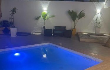NGAPAROU : Villa (rez de chaussée) 2 chambres avec piscine à louer